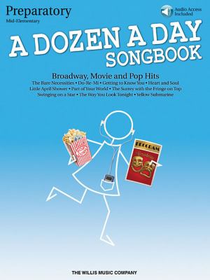 A Dozen a Day Songbook Preparatory Book Miller Carolyn 