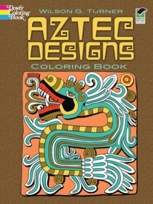 Aztec Designs Coloring Book 