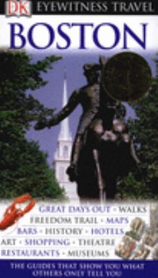 Boston DK Eyewitness Travel Guide Harris Patricia 