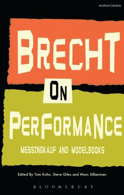 Brecht on Performance Brecht Bertolt 