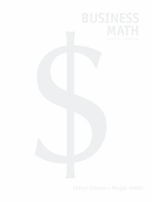 Business Math Brief and Study Guide Package 