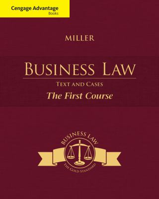 Cengage Advantage Books Business Law Miller Roger LeRoy 