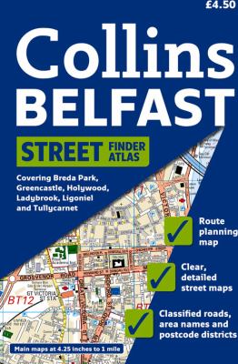 Collins Belfast Streetfinder Atlas 
