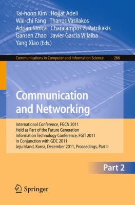 Communication and Networking Kim Tai hoon 