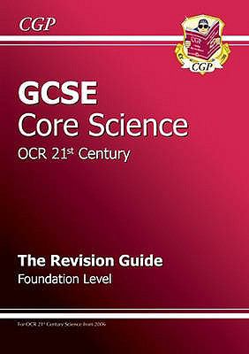 GCSE Core Science OCR 21st Century Revision Guide Parsons Richard 
