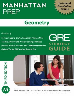 Geometry GRE Strategy Guide 3rd Edition Manhattan Prep 