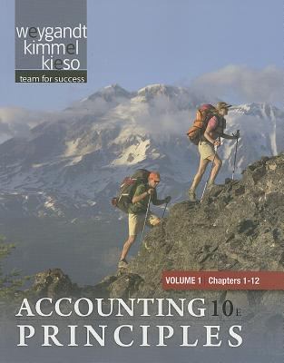 Paperback Volume 1 of Accounting Principles Chapters 1 12 Jerry J Weygandt 