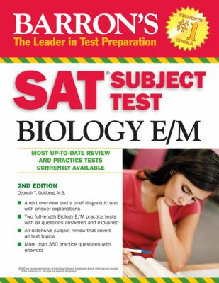 SAT Subject Test Biology E M 