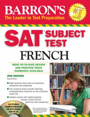 SAT Subject Test French With 3 CDs 