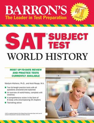 SAT Subject Test World History Hitchens Marilynn 