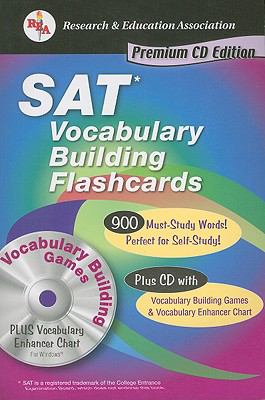 SAT Vocabulary Building Flashcards With CDROM 