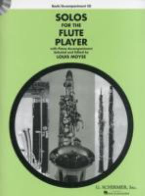 SOLOS FOR THE FLUTE PLAYER BOOK CD 