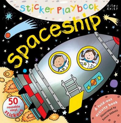 STICKER PLAYBOOK SPACESHIP 