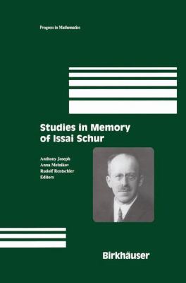 STUDIES IN MEMORY OF ISSAI SCHUR JOSEPH 