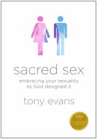 Sacred Sex Evans Tony 