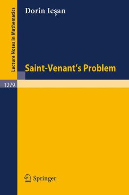 Saint Venant s Problem 