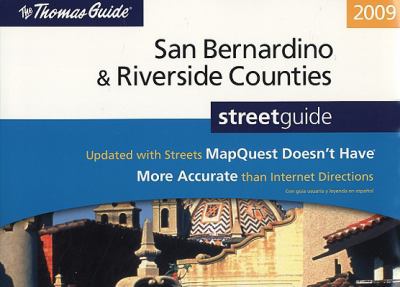 San Bernardino Riverside Counties Street Guide 