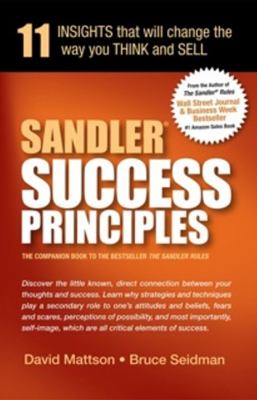 Sandler Success Principles Mattson David 