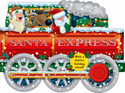 Santa Express Shaped Board Books Priddy Roger 