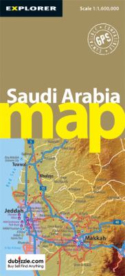 Saudi Arabia Road Map Explorer Publishing 
