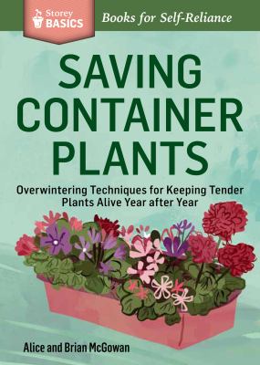 Saving Container Plants McGowan Brian 
