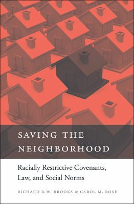 Saving the Neighborhood Brooks Richard R 
