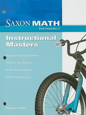 Saxon Math Intermediate 3 