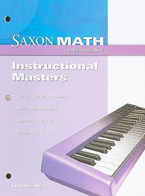 Saxon Math Intermediate 4 