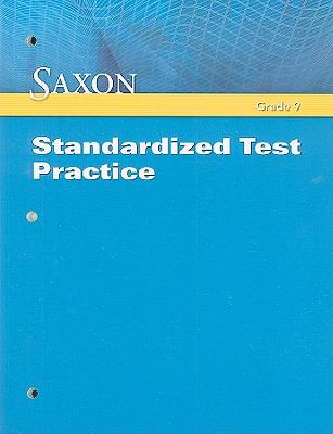 Saxon Standardized Test Practice 