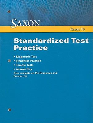 Saxon Standardized Test Practice Grade 10 