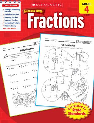 Scholastic Success with Fractions Grade 4 