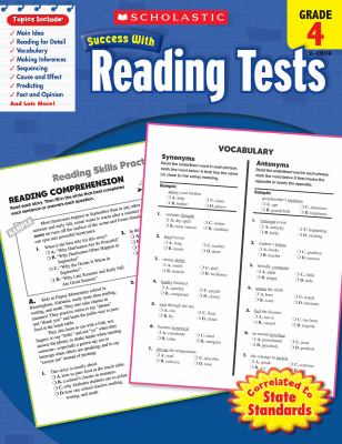 Scholastic Success with Reading Tests Grade 4 