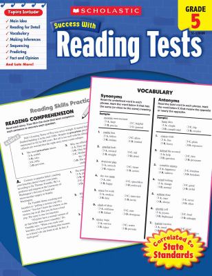 Scholastic Success with Reading Tests Grade 5 