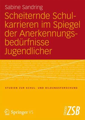 Schulversagen Und Anerkennung Sandring Sabine 