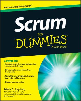 Scrum For Dummies Layton Mark C 