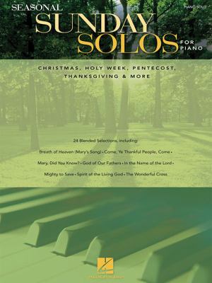 Seasonal Sunday Solos for Piano Hal Leonard 