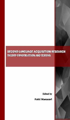 Second Language Acquisition Research 