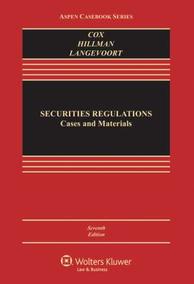 Securities Regulation James D Cox Robert 