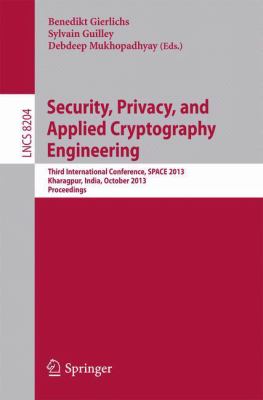 Security Privacy and Applied Cryptography Engineering 