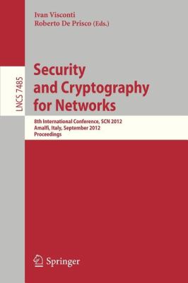 Security and Cryptography for Networks Visconti Ivan 