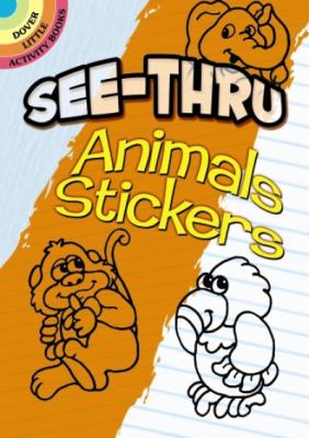 See Thru Animal Stickers 
