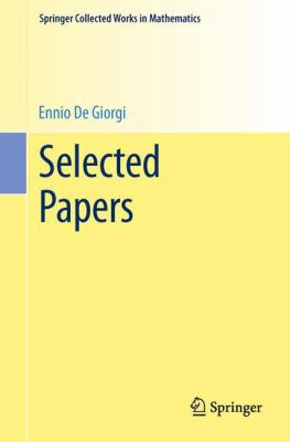 Selected Papers Giorgi Ennio De 