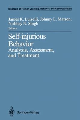 Self Injurious Behavior Luiselli James K 
