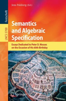 Semantics and Algebraic Specification 