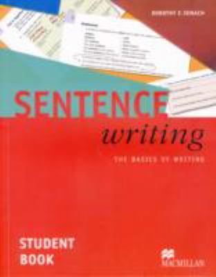 Sentence Writing Zemach Dorothy E 