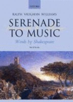 Serenade to Music Vaughan Williams 