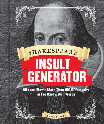 Shakespeare Insult Generator Kraft Barry 