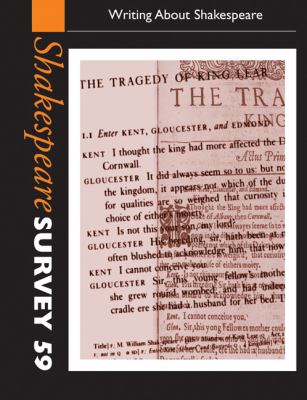 Shakespeare Survey Holland Peter 