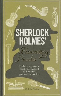 Sherlock Holmes Elementary Puzzle Book Dedopulos Tim 