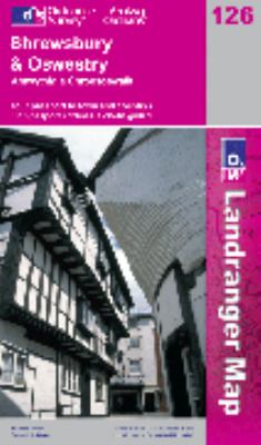 Shrewsbury and Oswestry Ordnance Survey 